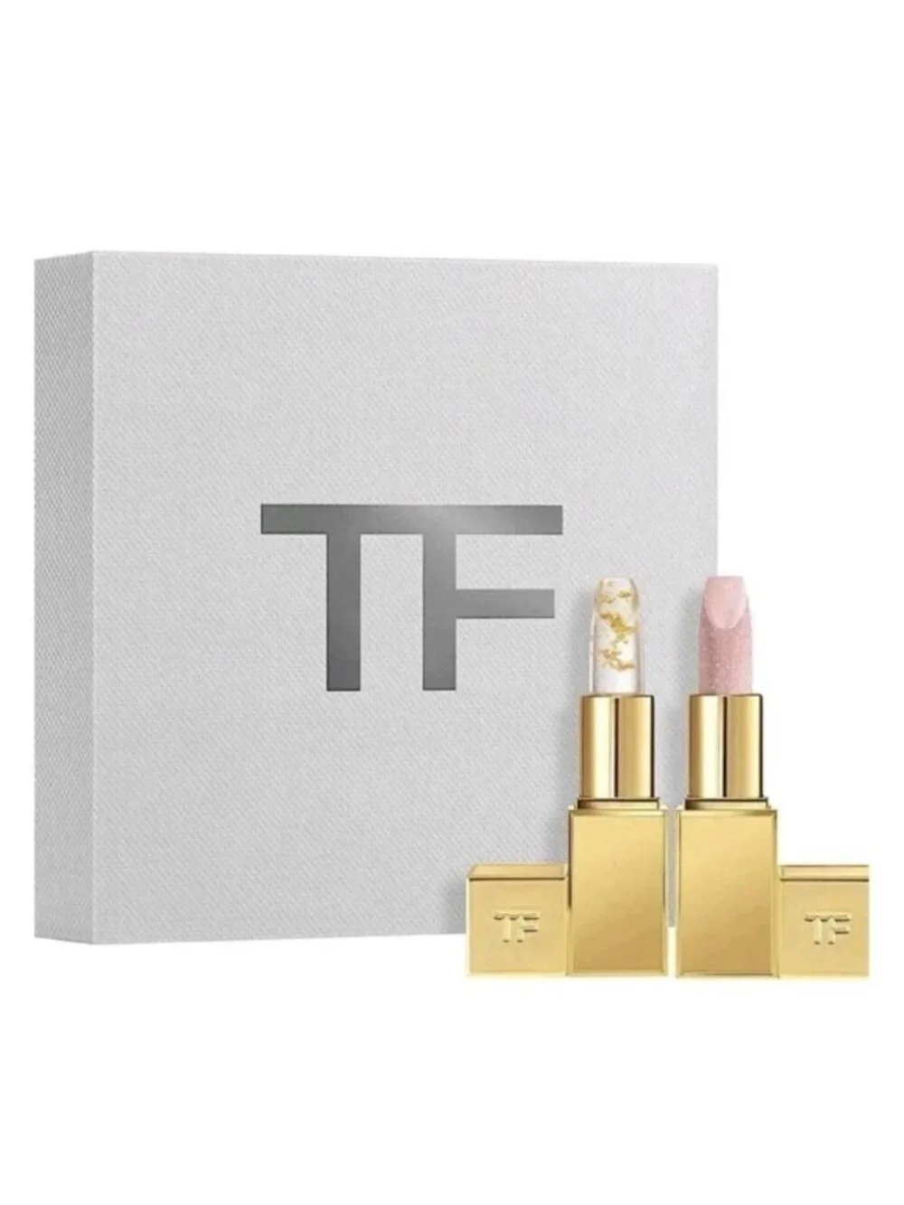 Tom Ford Soleil Lip Set Soleil Lip Blush Sunlit Rose Lip Balm NEW